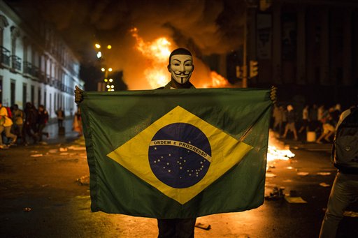 Brazil Protests Political Challenge