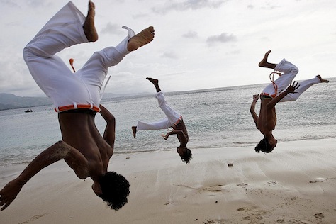 Capoeira Practice on Dili Beach