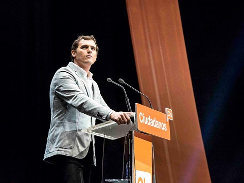 The 36-year-old Albert Rivera has made his center-right