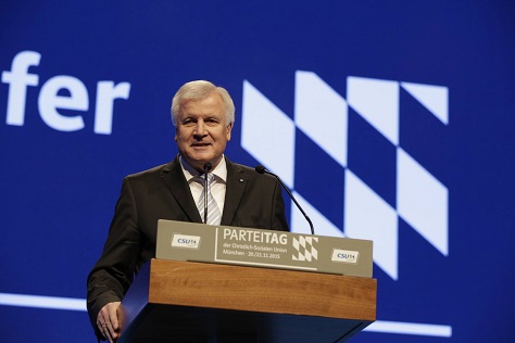 The future of the German right might belong to officials like Bavarian leader Horst Seehofer, who has criticized chancellor Angela Merkel over refugee policy. (Facebook)