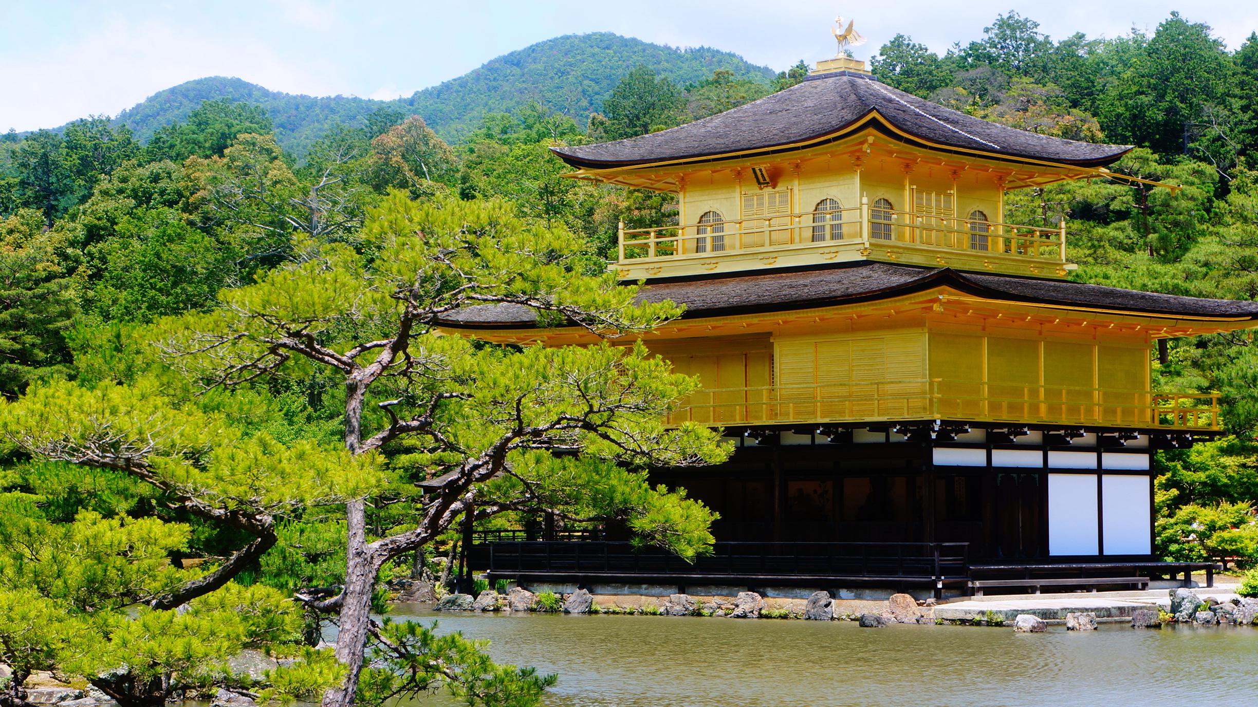 Kinkaku-ji is one of Kyoto's most magnificent temples. 