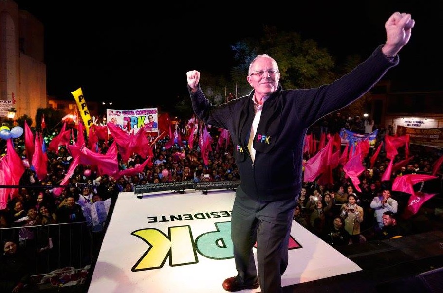 Pedro Pablo Kuczynski appears headed to a narrow victory in Peru's presidential race. (Facebook) 