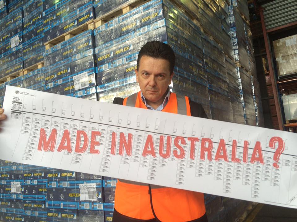 Senator Nick Xenophon of South Australia could hold the key to the next government. (Facebook)